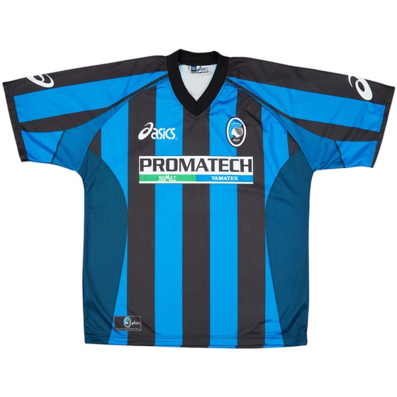 2004-05 Atalanta Basic '12 Uomo' Home Shirt - 8/10 - (XL)