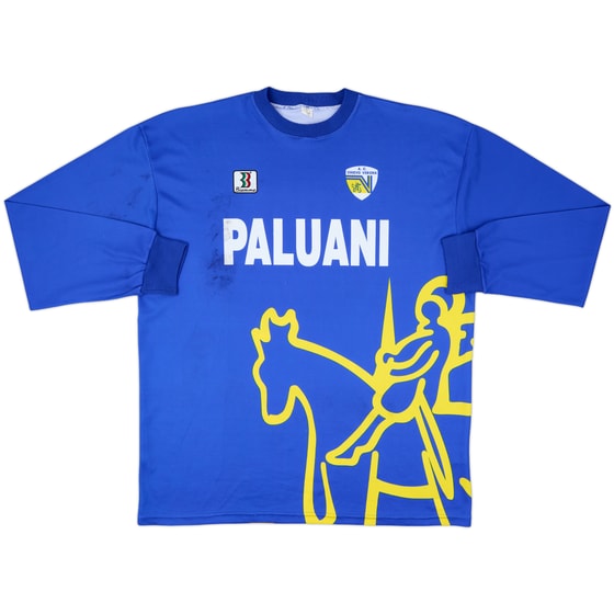 1995-97 Chievo Verona Biemme Training L/S Shirt - 5/10 - (XL)