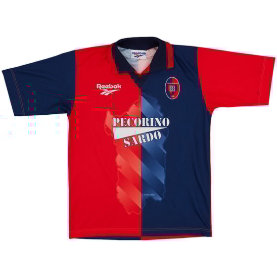 1996-98 Cagliari Basic Home Shirt - 7/10 - (L)