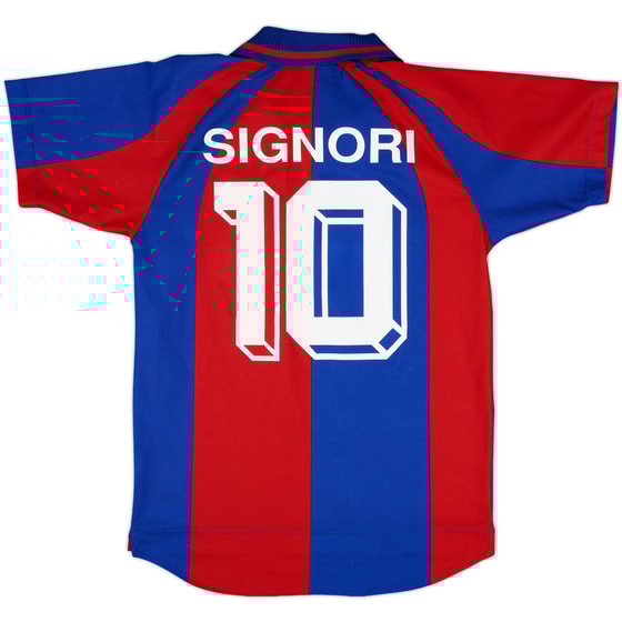 1998-99 Bologna Home Shirt Signori #10 - 8/10 - (S)