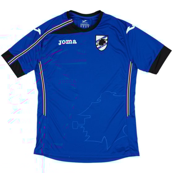 2018-19 Sampdoria Joma Training Shirt - 9/10 - (M)