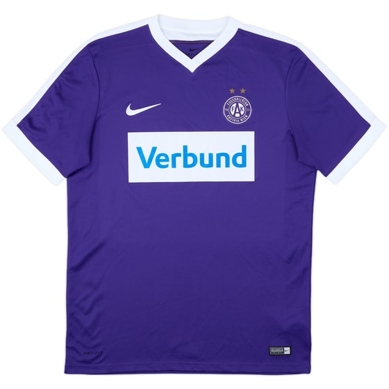 2016-18 Austria Vienna Home Shirt - 9/10 - (L)