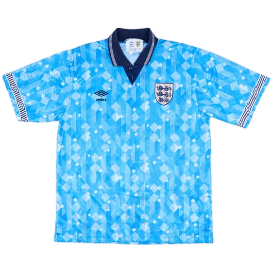 1990-92 England Third Shirt - 8/10 - (L)