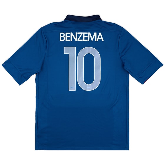 2011-12 France Home Shirt Benzema #10