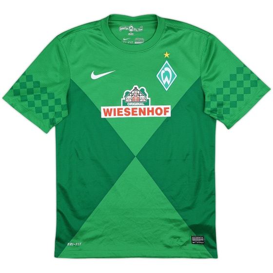 2012-13 Werder Bremen Home Shirt - 10/10 - (S)