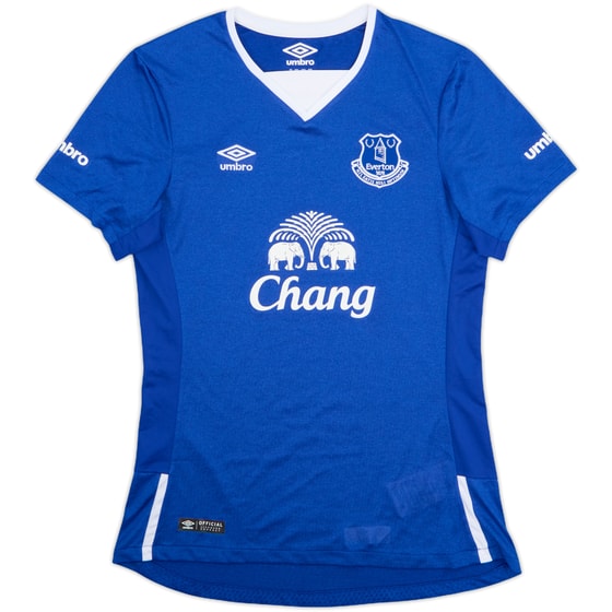 2015-16 Everton Home Shirt - 9/10 - (Women's M)