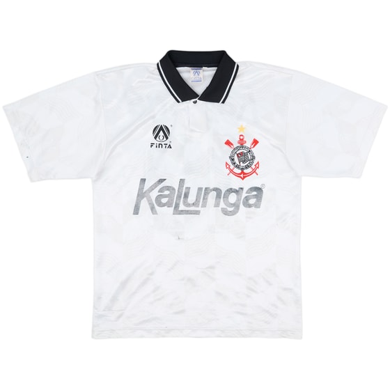 1992-94 Corinthians Home Shirt #10 - 6/10 - (L)