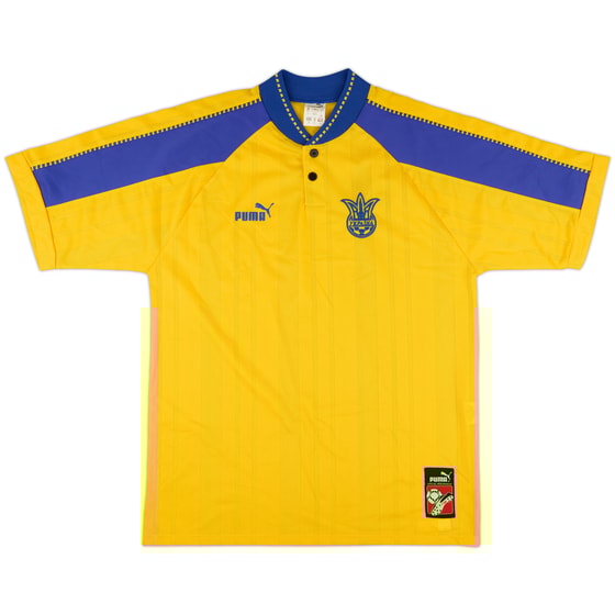 1998-00 Ukraine Home Shirt - 8/10 - (L)