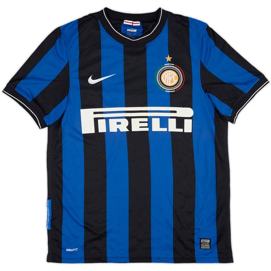 2009-10 Inter Milan Home Shirt - 7/10 - (S)