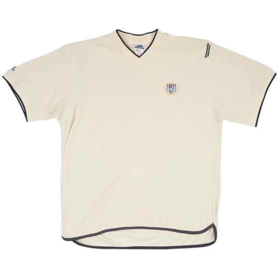 2001-02 Anderlecht adidas Cotton Training Shirt - 8/10 - (XL)