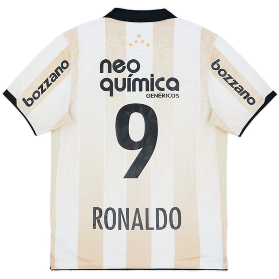 2010 Corinthians '100 Year Anniverary' Shirt Ronaldo #9 - 9/10 - (M)