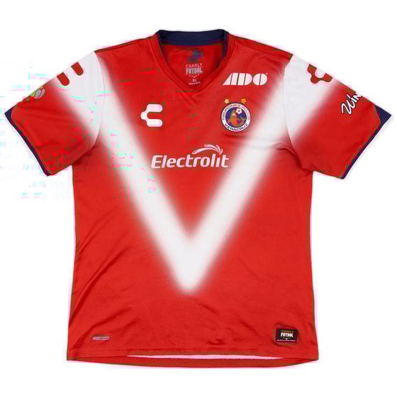 2016-17 Tiburones Rojos Veracruz Home Shirt - 9/10 - (L)