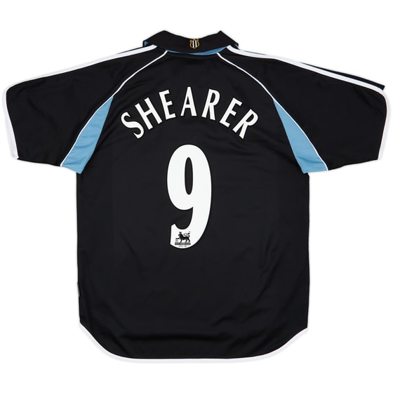 2000-01 Newcastle Away Shirt Shearer #9 - 8/10 - (M)