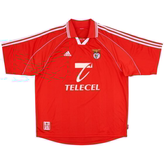 1999-00 Benfica Home Shirt - 8/10 - (XXL)