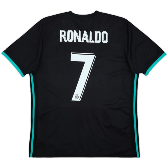 2017-18 Real Madrid Away Shirt Ronaldo #7 - 6/10 - (L)