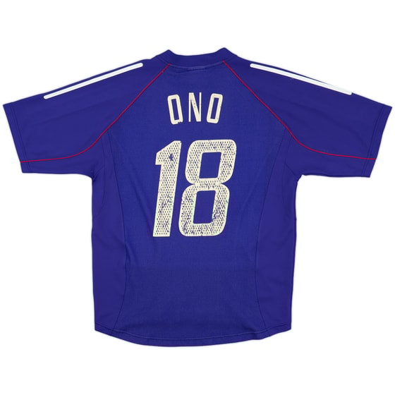 2002-04 Japan Home Shirt Ono #18 - 4/10 - (L)