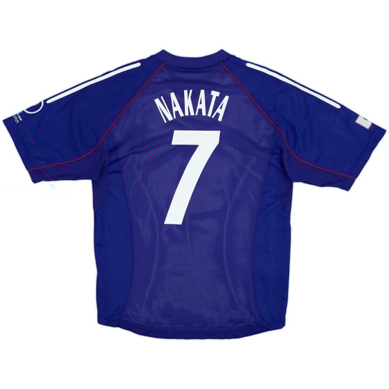 2002-04 Japan Player Issue Home Shirt Nakata #7 - 9/10 - (L)