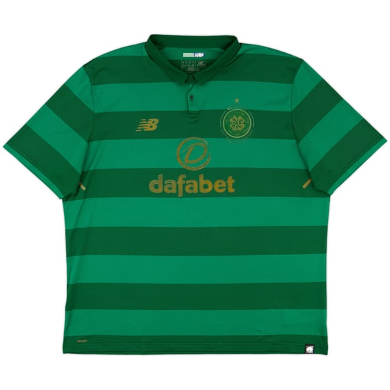 2017-18 Celtic 'Lisbon Lions 50th Anniversary' Away Shirt - 5/10 - (XL)