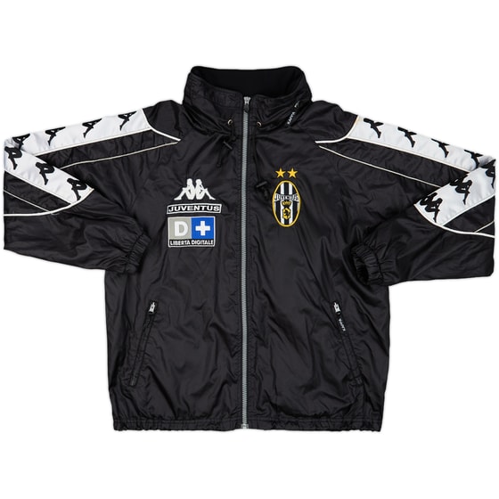 1999-00 Juventus Kappa Hooded Rain Jacket - 6/10 - (S)