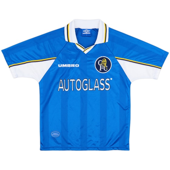 1997-99 Chelsea Home Shirt - 8/10 - (Y)