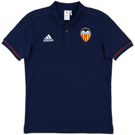 2018-19 Valencia adidas Polo Shirt - 10/10 - (L)