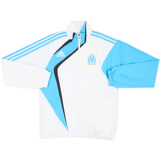 2009-10 Olympique Marseille adidas Track Jacket - 8/10 - (XS)