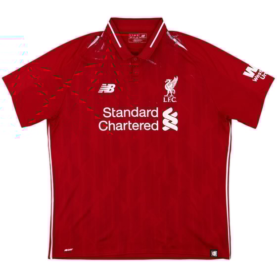 2018-19 Liverpool Home Shirt - 4/10 - (XL)