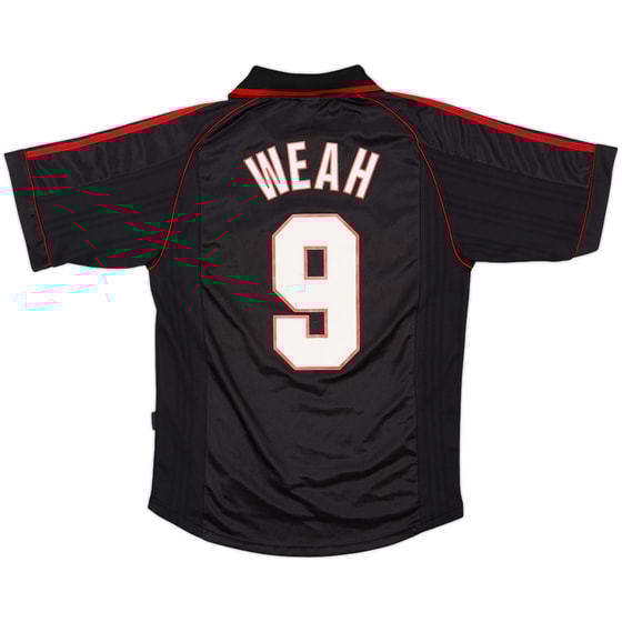1998-99 AC Milan Third Shirt Weah #9 - 8/10 - (S)