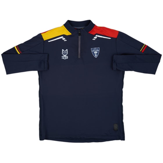 2020-21 Lecce M908 1/4 Zip Drill Top - 9/10 - (L)