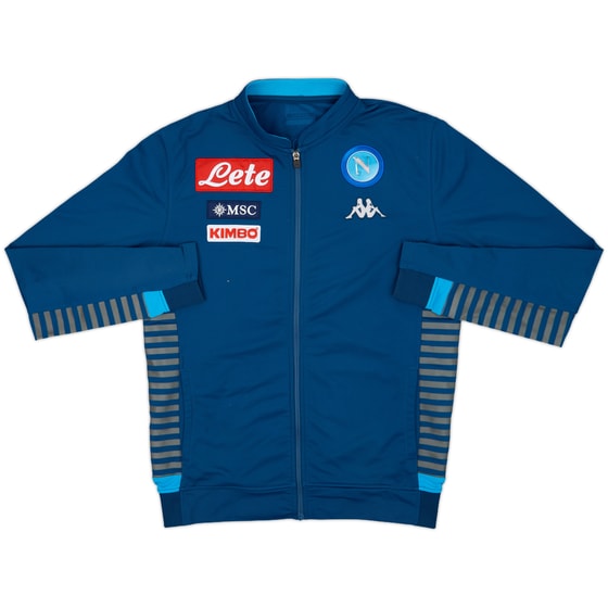 2019-20 Napoli Kappa Track Jacket - 6/10 - (L)