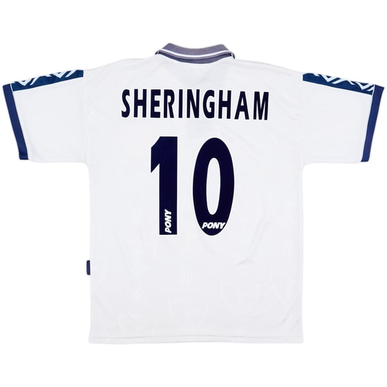 1995-97 Tottenham Home Shirt Sheringham #10 - 6/10 - (M)