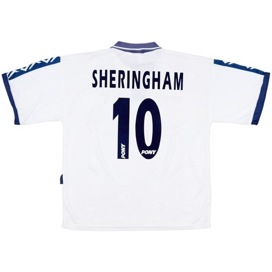 1995-97 Tottenham Home Shirt Sheringham #10 - 6/10 - (L)