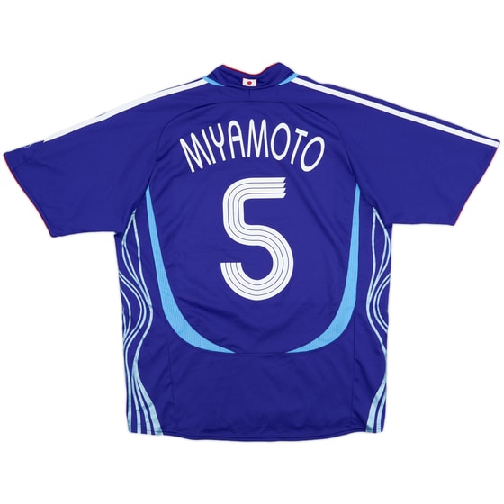 2006-08 Japan Home Shirt Miyamoto #5 - 8/10 - (M)