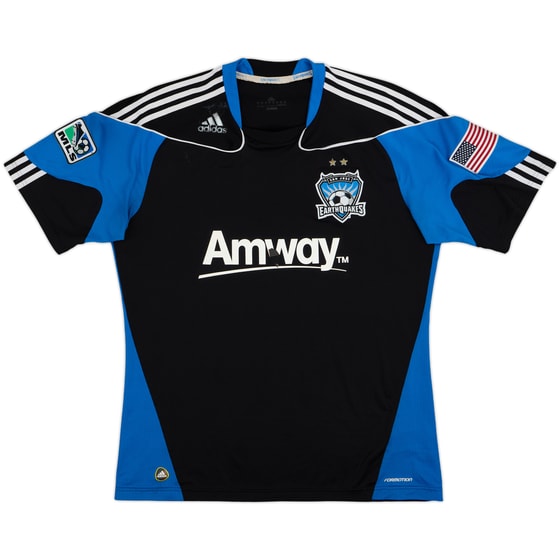 2010-11 San Jose Earthquakes Player Issue Home Shirt - 5/10 - (XL)