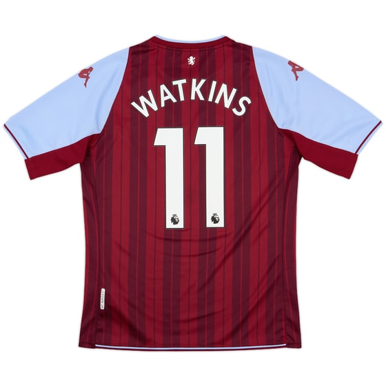 2021-22 Aston Villa Home Shirt Watkins #11 - 9/10 - (M)