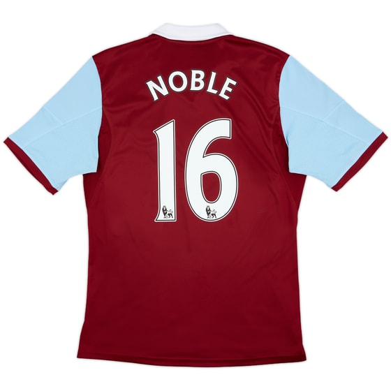 2013-14 West Ham Home Shirt Noble #16 - 10/10 - (M)