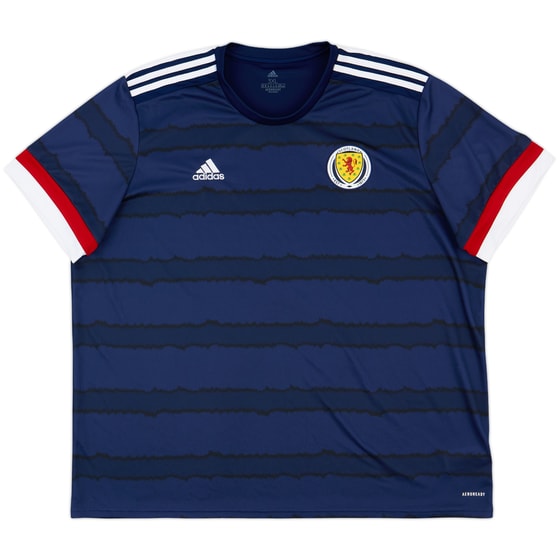 2020-22 Scotland Home Shirt - 8/10 - (3XL)