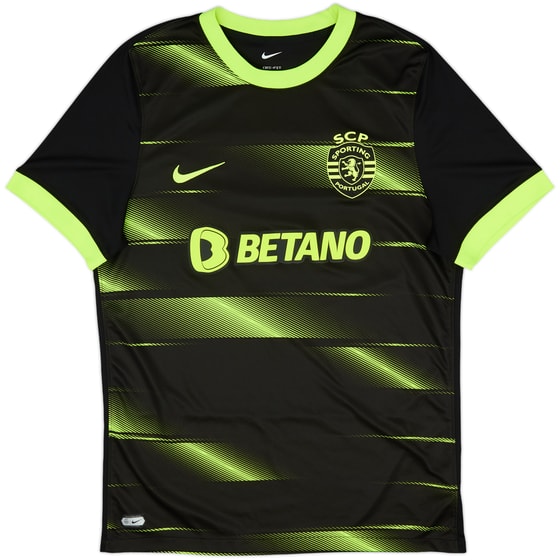 2022-23 Sporting Lisbon Away Shirt - 8/10 - (L)
