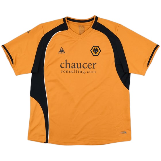 2008-09 Wolves Home Shirt - 8/10 - (XL)