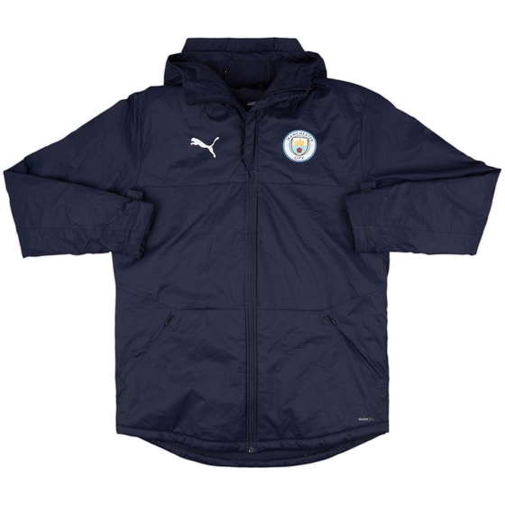 2022-23 Manchester City Puma Padded Bench Coat - 8/10 - (M)