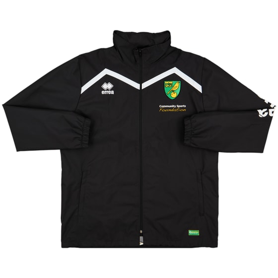 2017-18 Norwich Foundation Errea Rain Jacket - 9/10 - (XL)