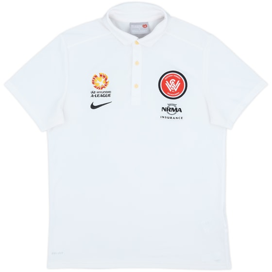 2014-15 Western Sydney Wanderers Nike Polo Shirt - 8/10 - (M)