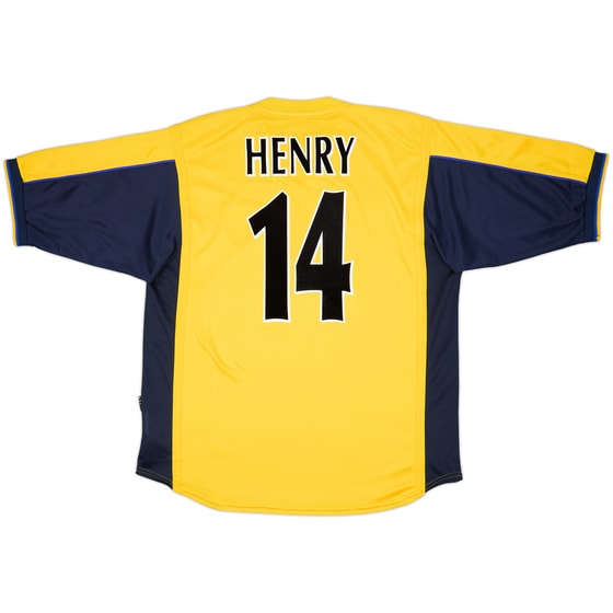 1999-01 Arsenal Away Shirt Henry #14 - 10/10 - (XL)