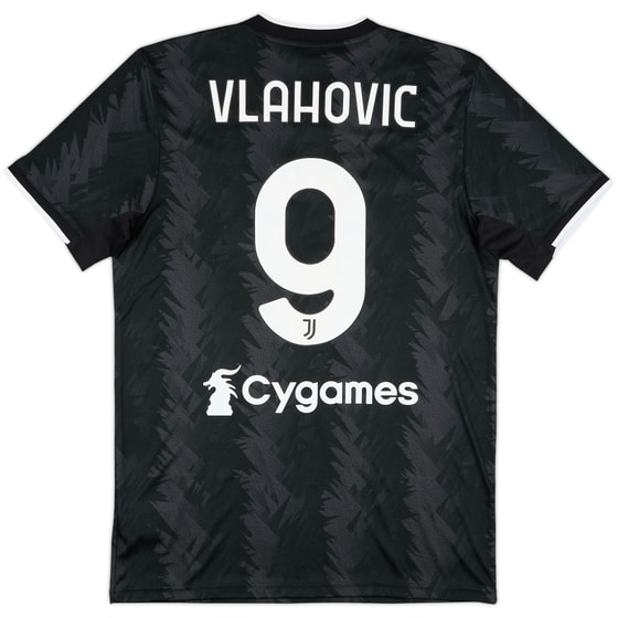 2022-23 Juventus Away Shirt Vlahovic #9 - 8/10 - (M)