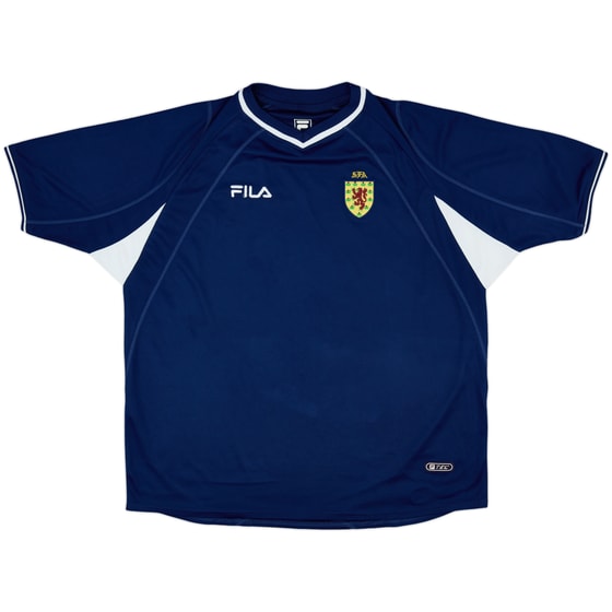 2000-02 Scotland Home Shirt - 9/10 - (XL)