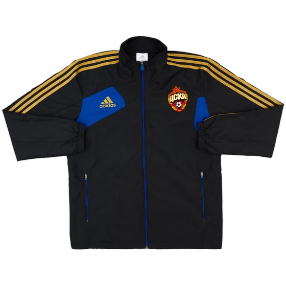 2012-13 CSKA Moscow adidas Track Jacket - 8/10 - (M/L)