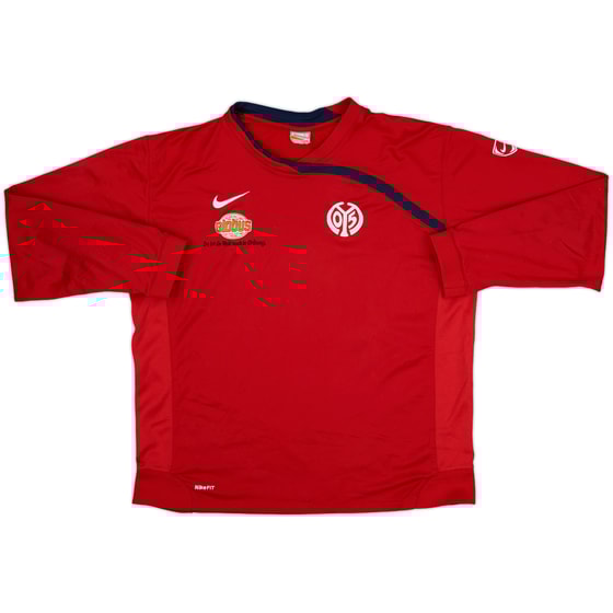 2008-09 FSV Mainz Player Issue Nike Sweat Top - 8/10 - (L)