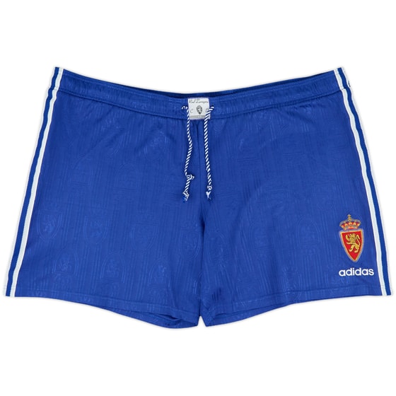 1997-99 Real Zaragoza Home Shorts - 5/10 - (XXL)