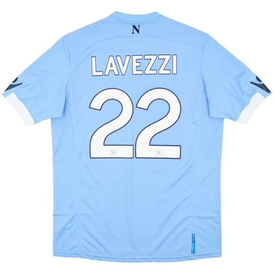 2010-11 Napoli Home Shirt Lavezzi #22 (3XL)