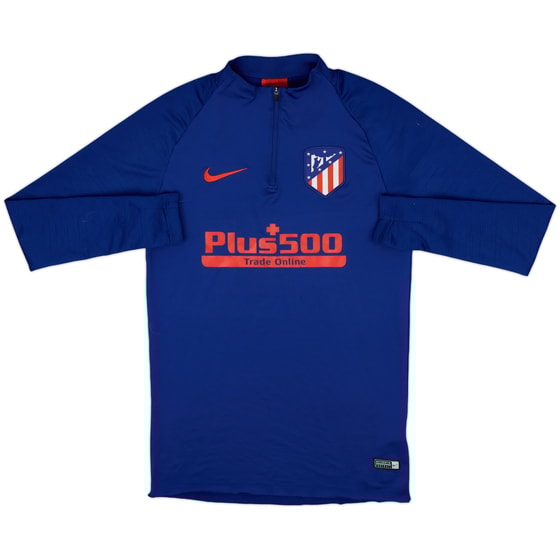 2020-21 Atletico Madrid Nike 1/4 Zip Training Top - 4/10 - (S)